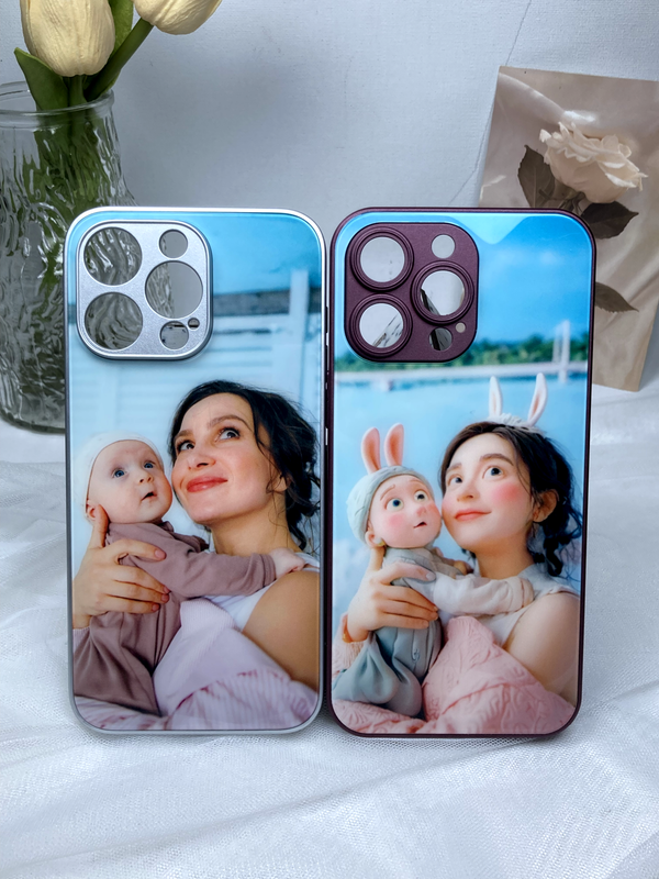 Captivating Moments Phone Case - Personalized with Your Pics & Anime Effects