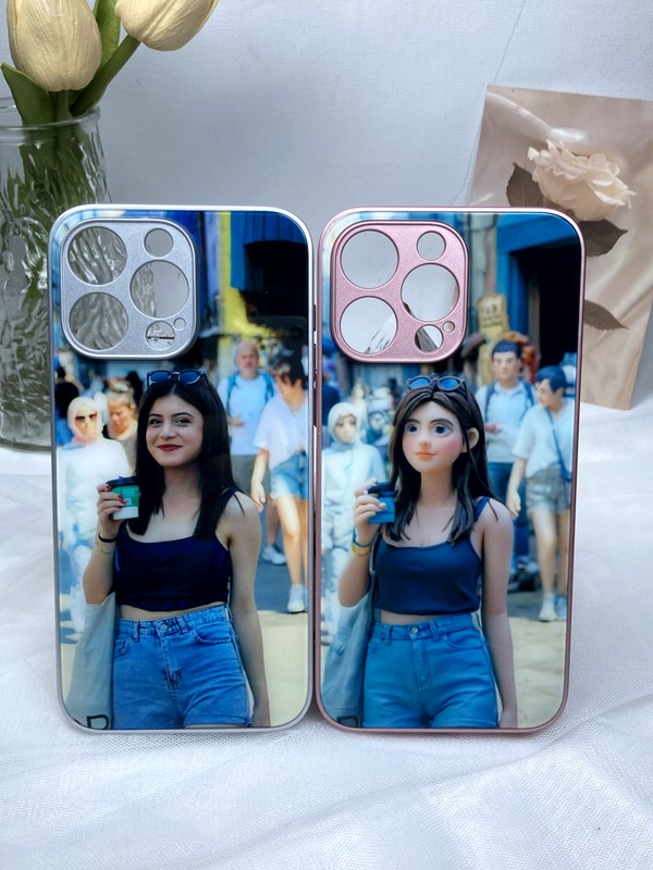 Unique Anime-Inspired Phone Case - Customize with Your Own Photos