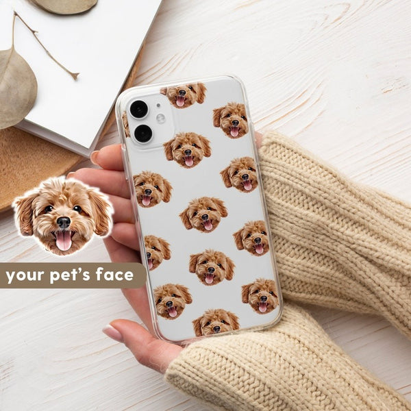 Custom Pet Phone Case Using Pet Photo + Name Custom Dog Phone Case Custom Cat Phone Case Personalized Phone Case Cat iPhone Case