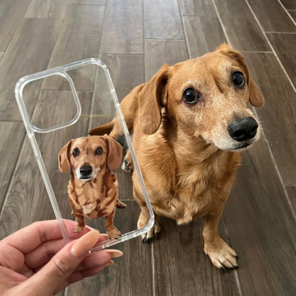 Dog themed Phone Protection, Customized phone case to Display Your Pet's Picture - Gift for Dog Lovers