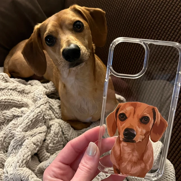 Capture Your Pet's Charm, Customize Phone Case with Pet Photo: The Ultimate Gift for Pet Lovers